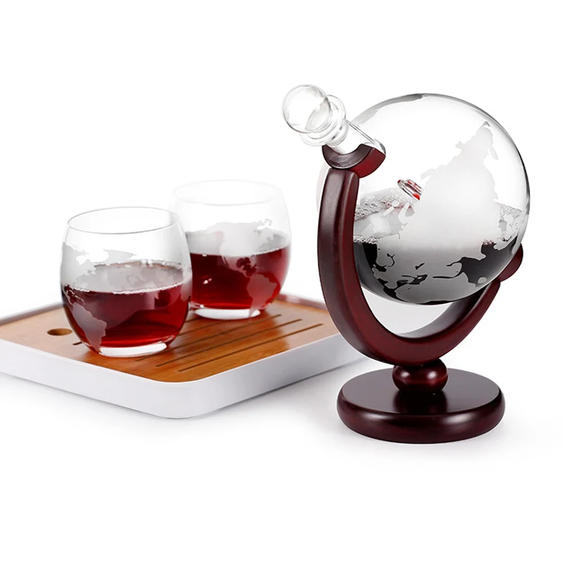 Decanter Globe Set - Графин для виски, набор бокалов для