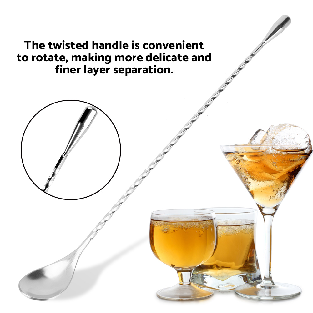 Bar Spoon Twisted - Барная ложка для смешивания напитков из