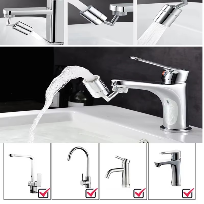 Home Bar Sink - Универсальный смеситель 720 градусов, удлинитель для