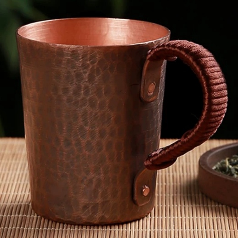 Mule Copper Mug - Винтажная кофейная кружка из чистой меди,