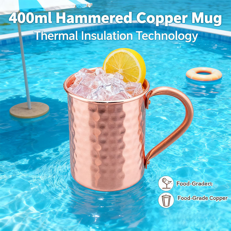 Mule Copper Mug - Новые 100% медные кружки из чистой