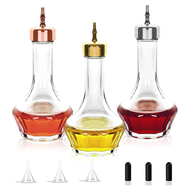 Bitters Bottle Set - Набор бутылок A04G-Bitters, 3 шт. (1,7