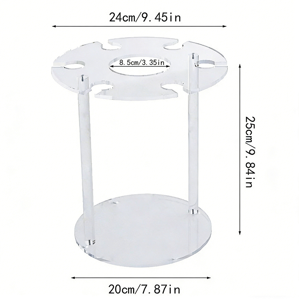 Home Bar Stand - Прозрачная подставка для винных бокалов на