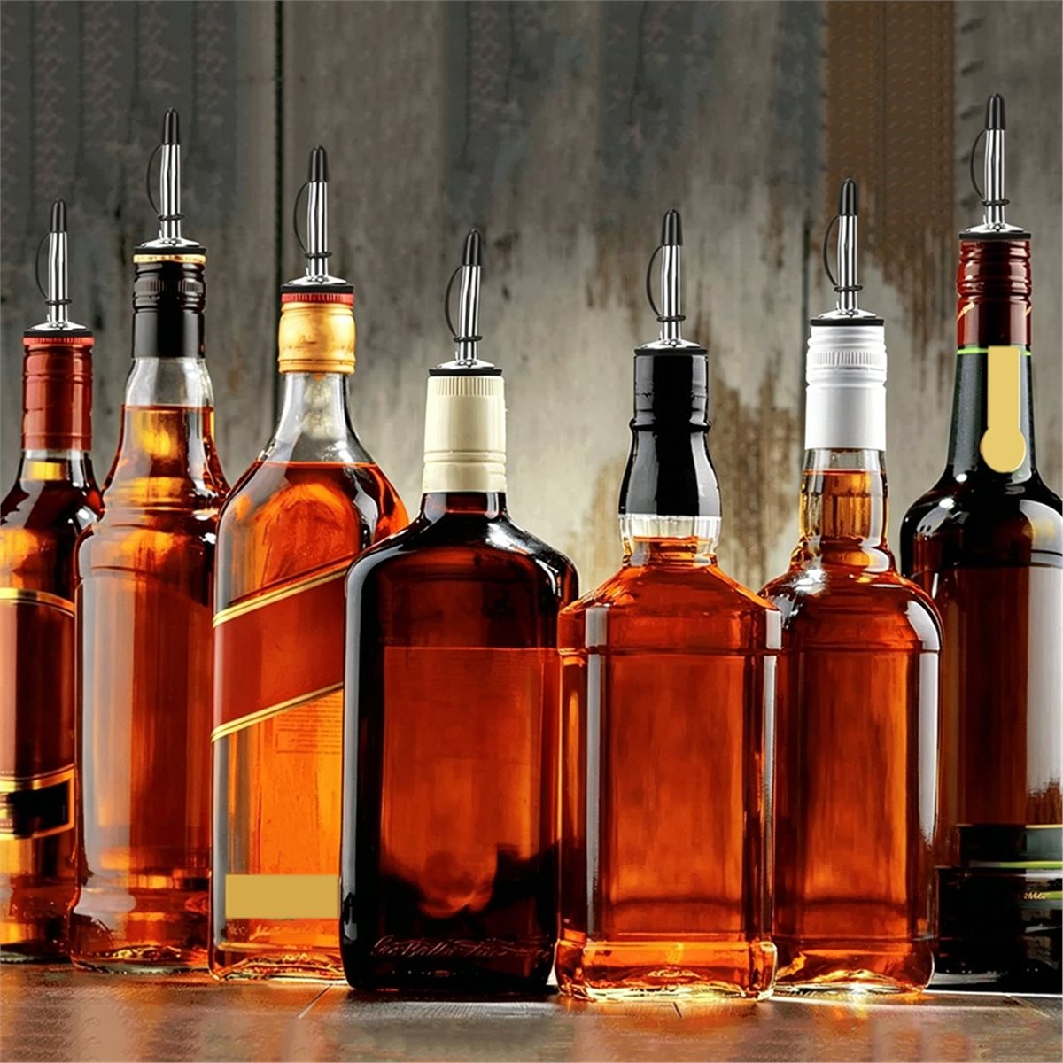 Speed Pourer Cap - Набор из 24 нержавеющих носиков-дозаторов для