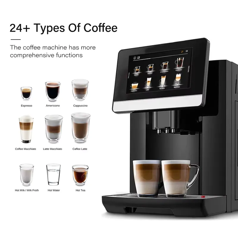 Home Barista - Профессиональная автоматическая кофемашина для эспрессо, многофункциональная,
