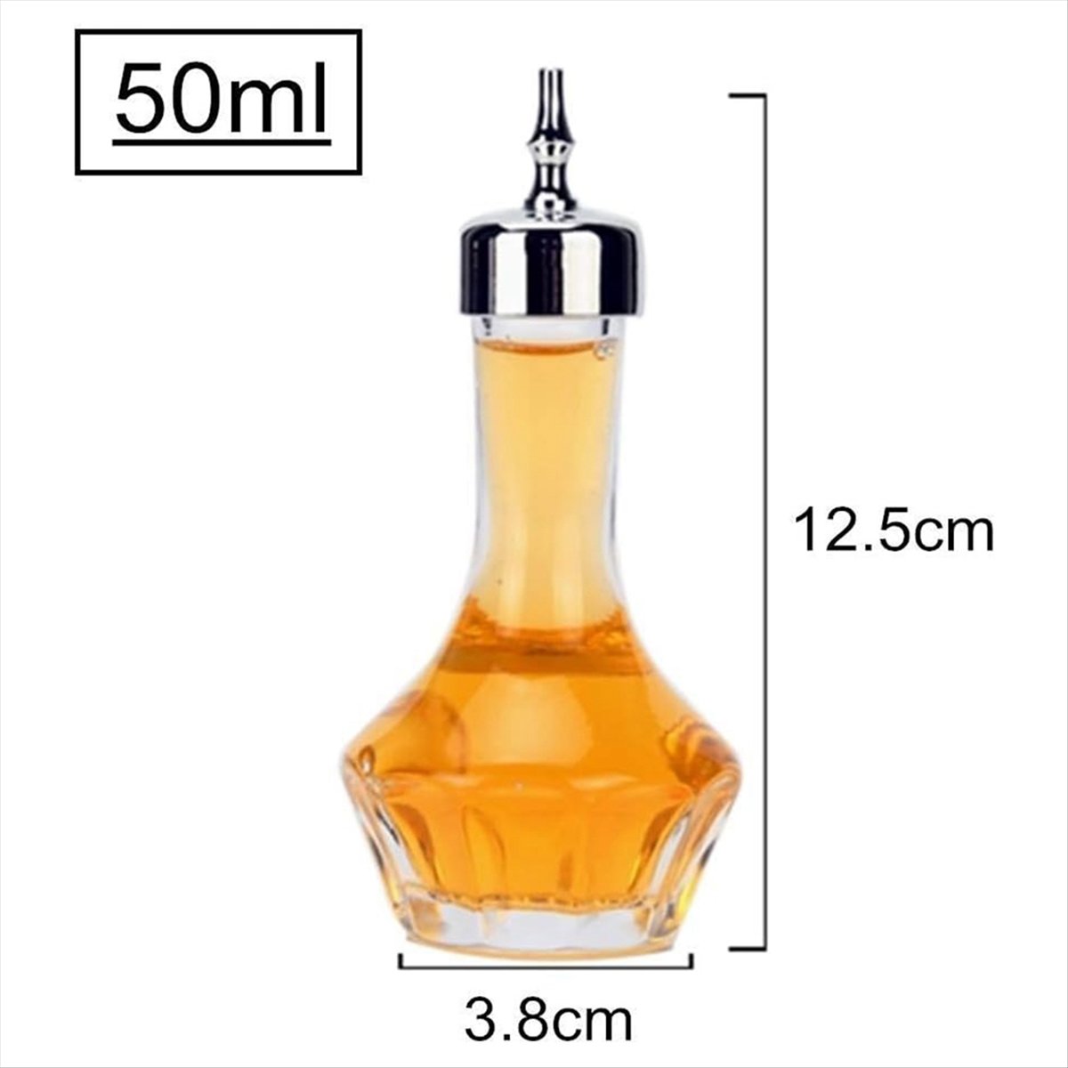 Bitters Bottle Set - Набор из 6 стеклянных бутылок для