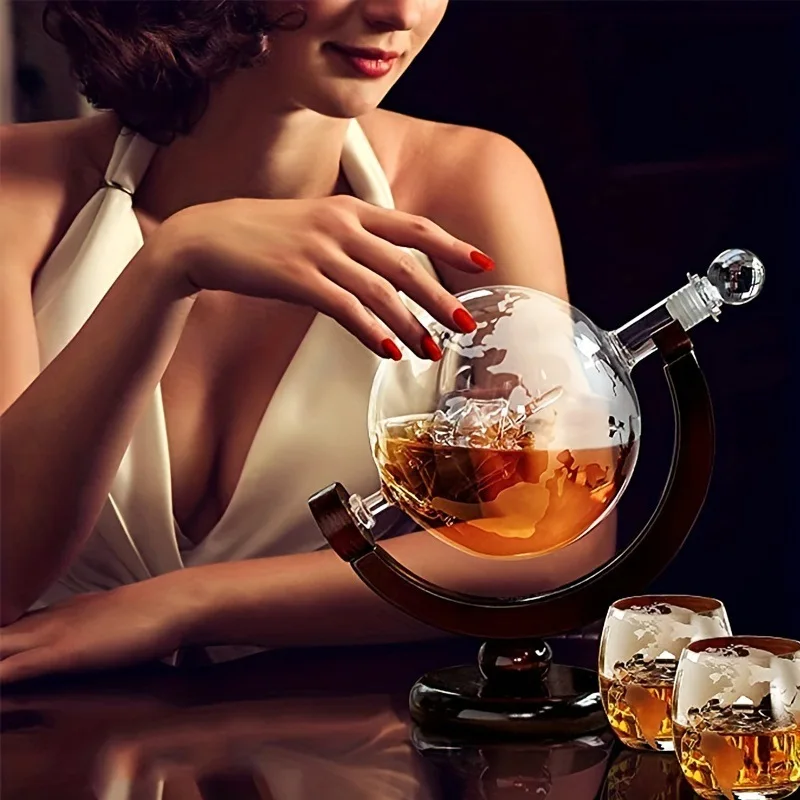 Набор для виски: графин-глобус – обзор и цена Decanter Globe Set