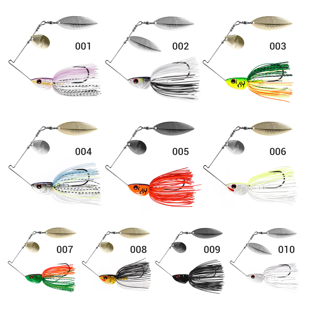 Noeby Spinnerbait 10,5 г 14 г  – обзор и цена Jigger Double Sided