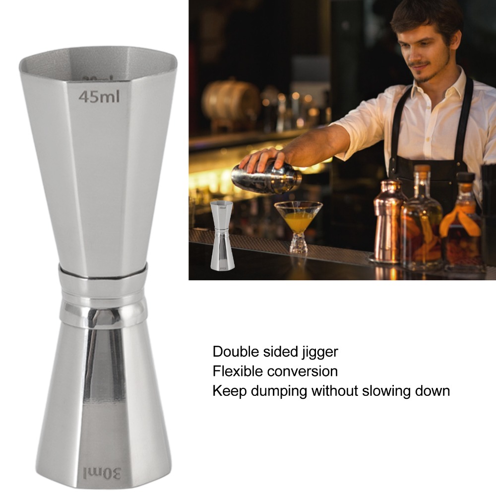 Двусторонний джиггер для кокте – обзор и цена Jigger Double Sided