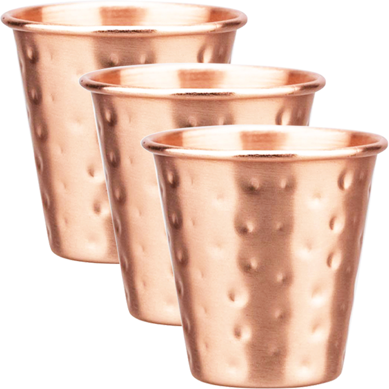 Набор из 3 новых медных кружек – обзор и цена Mule Copper Mug