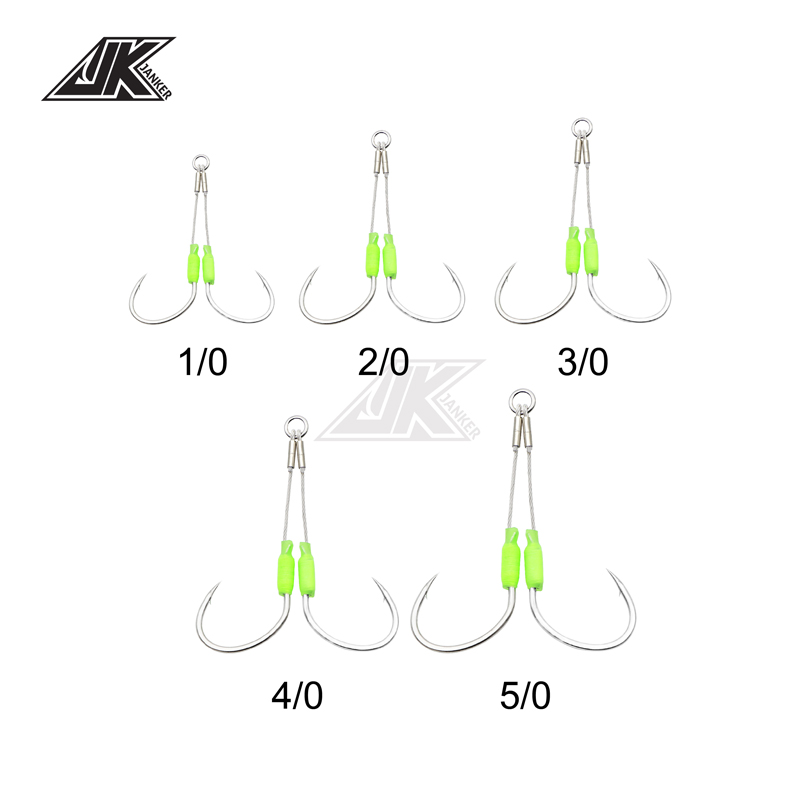 Стальной крючок для морской ры – обзор и цена Jigger Double Sided