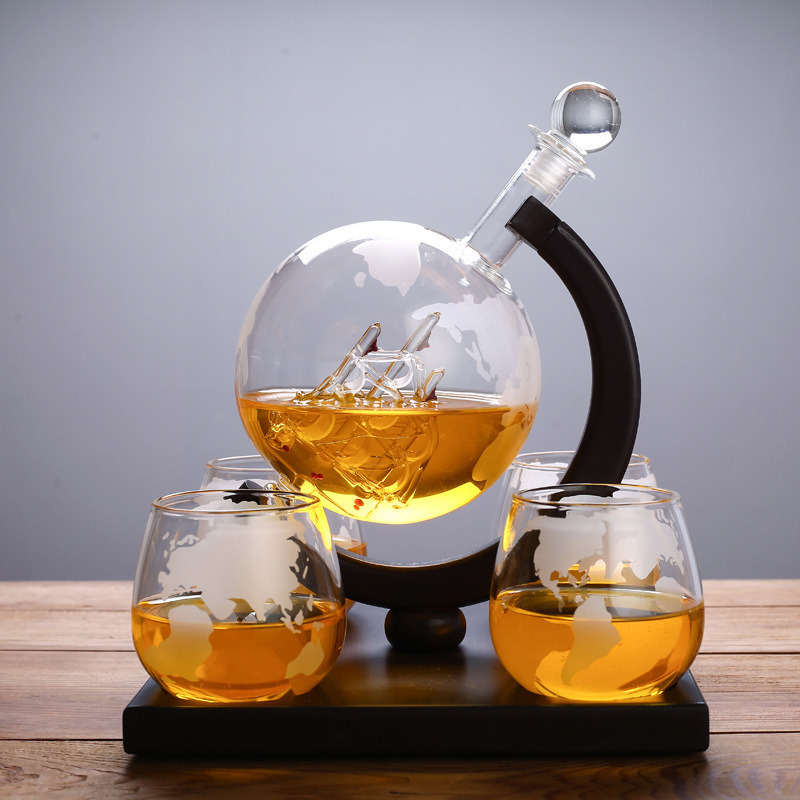 Декантер-глобус для виски с ка – обзор и цена Decanter Globe Set