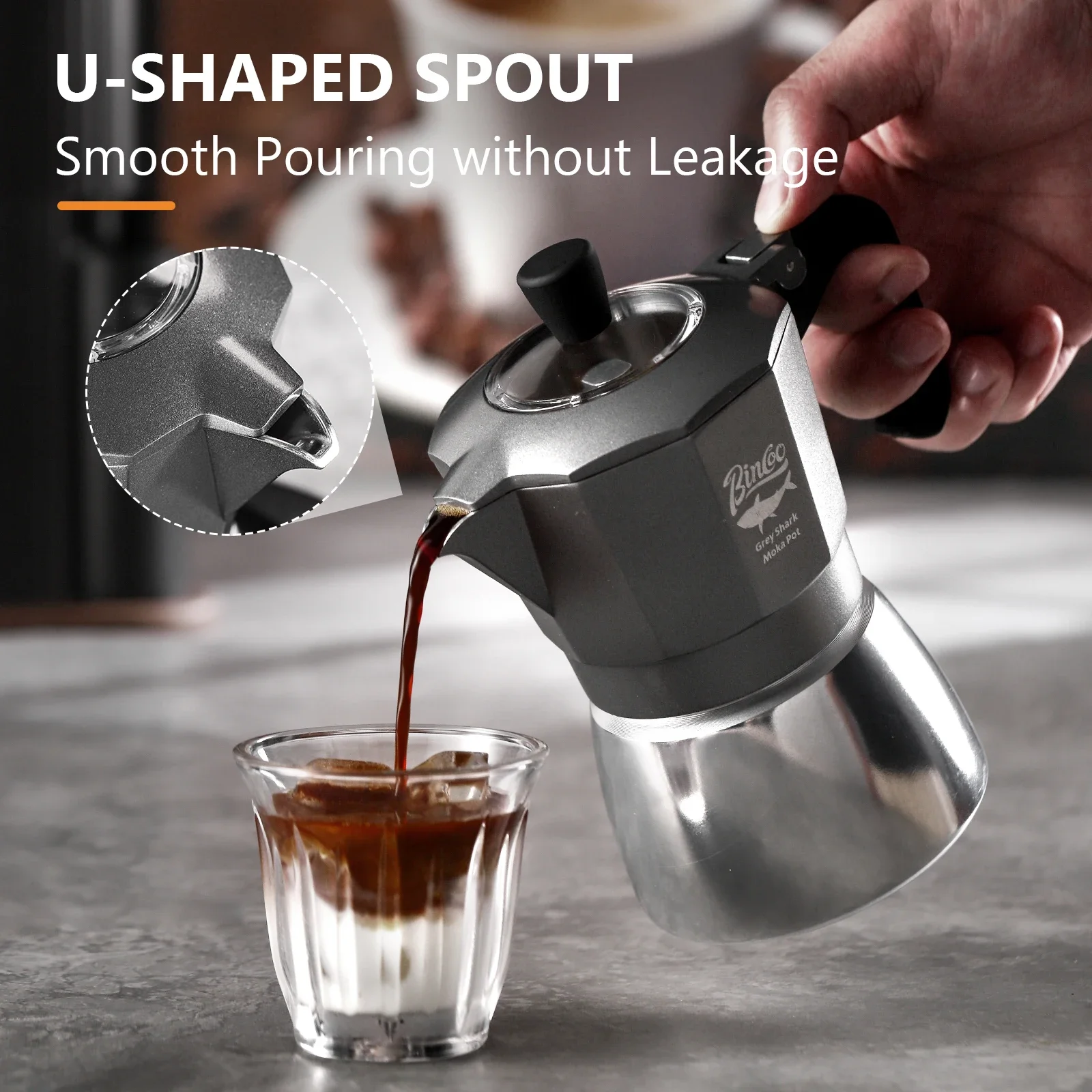 Кофеварка Bincoo Moka Pot на 2 – обзор и цена Home Barista