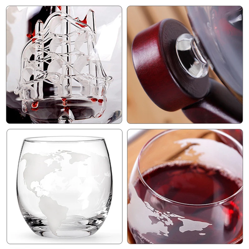 Набор стаканов для виски, хрус – обзор и цена Decanter Globe Set