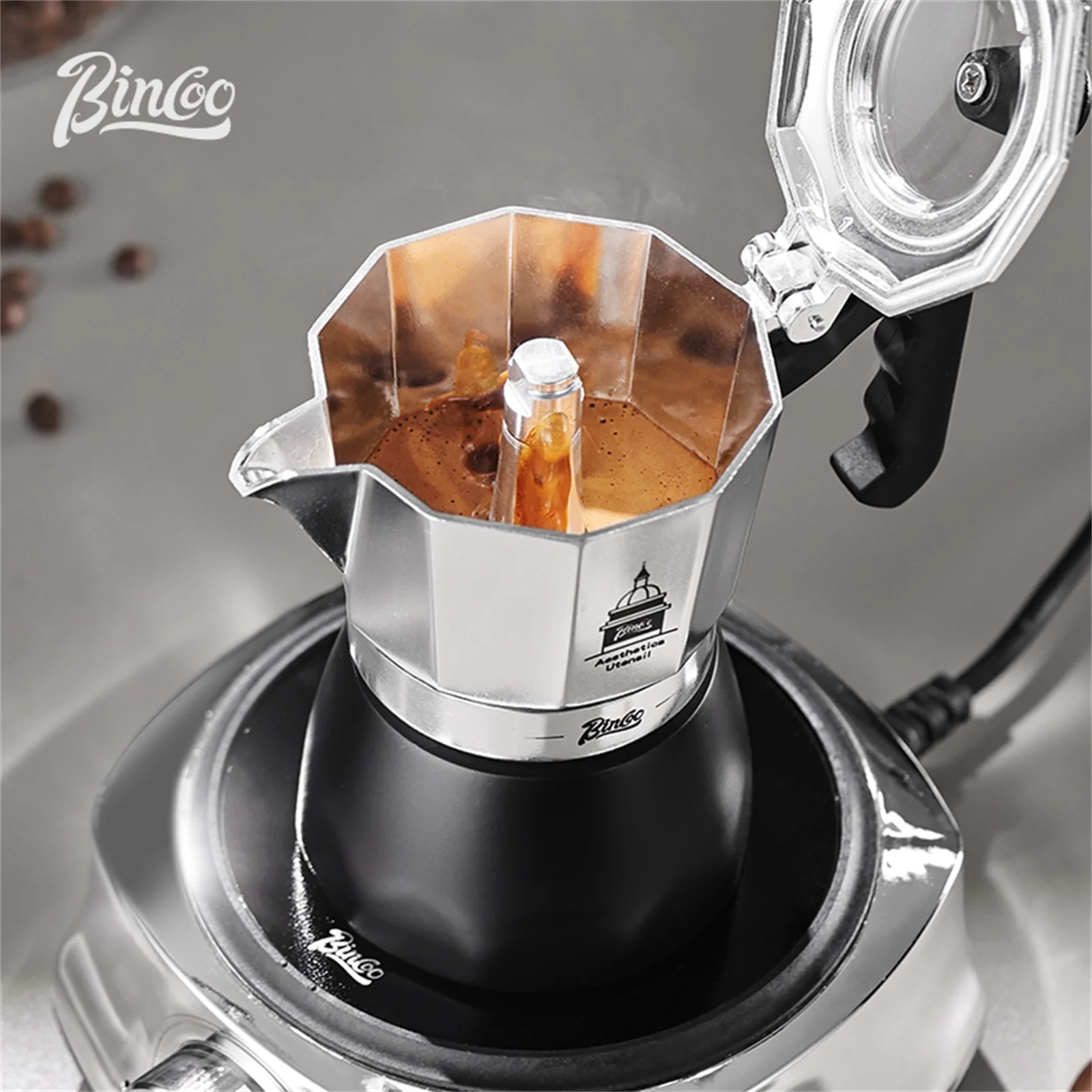 Мока-горшок BINCOO с двойным к – обзор и цена Home Barista