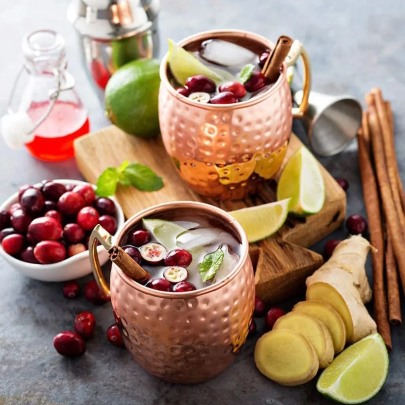 Набор из 1-6 кружек для коктей – обзор и цена Mule Copper Mug