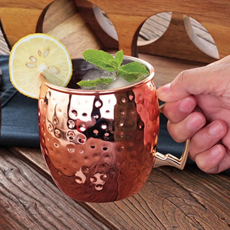 Набор из 1-6 кружек для коктей – обзор и цена Mule Copper Mug