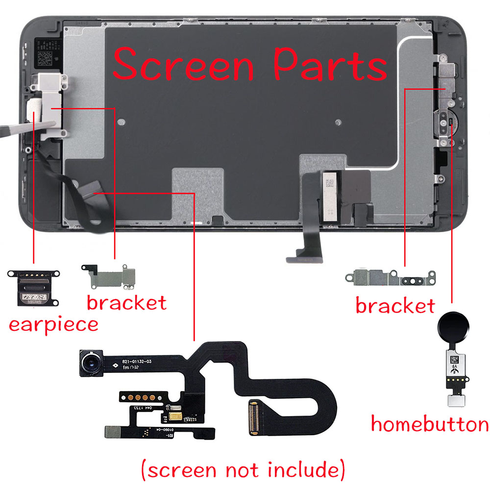Замена гибкого кабеля кнопки H – обзор и цена Home Bar Iphone