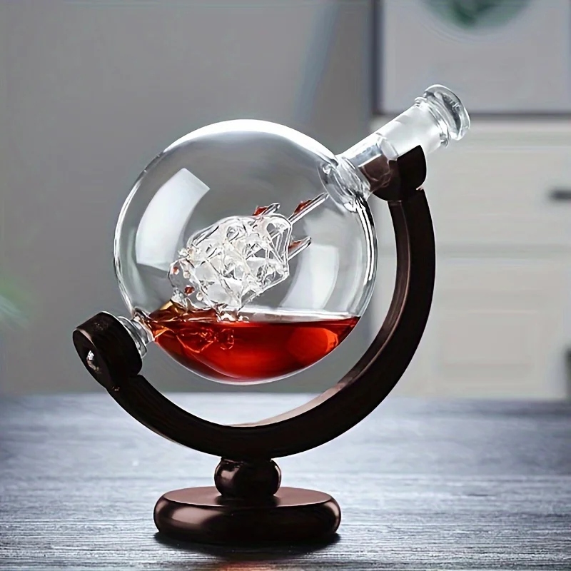 Графин для виски в форме глобу – обзор и цена Decanter Globe Set