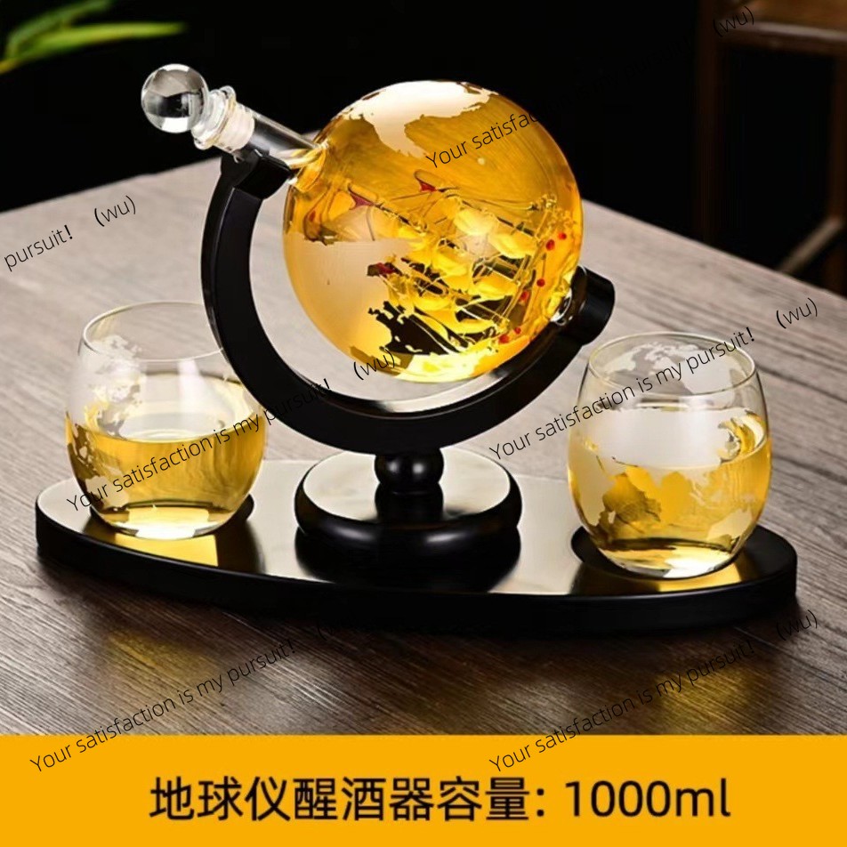 Креативный графин со стеклянно – обзор и цена Decanter Globe Set