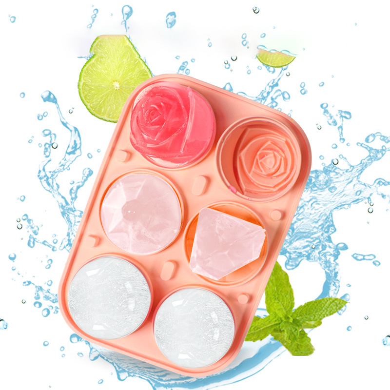3D розовые бриллианты, круглые – обзор и цена Ice Mold Sphere