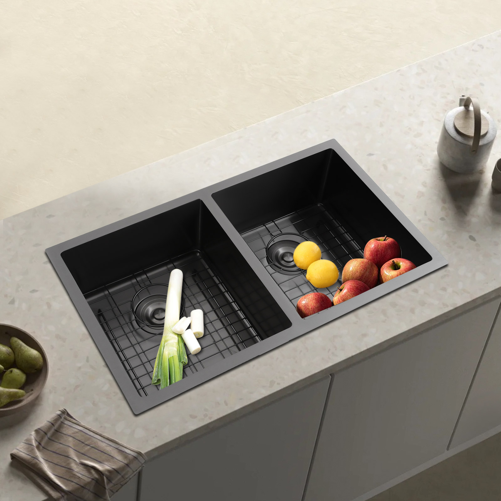 Двойная кухонная мойка с бесшу – обзор и цена Home Bar Sink