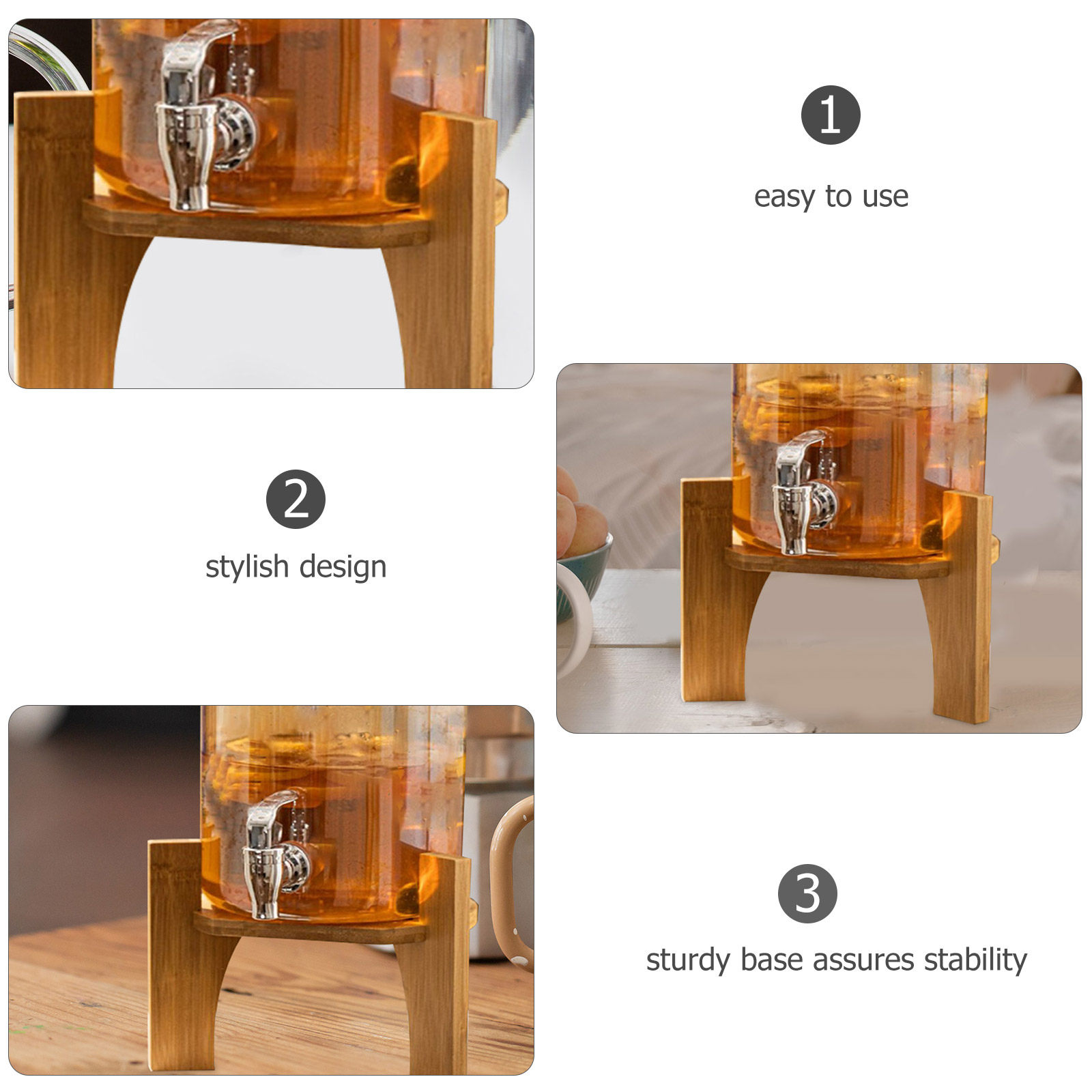 Стильная деревянная подставка  – обзор и цена Home Bar Shelf