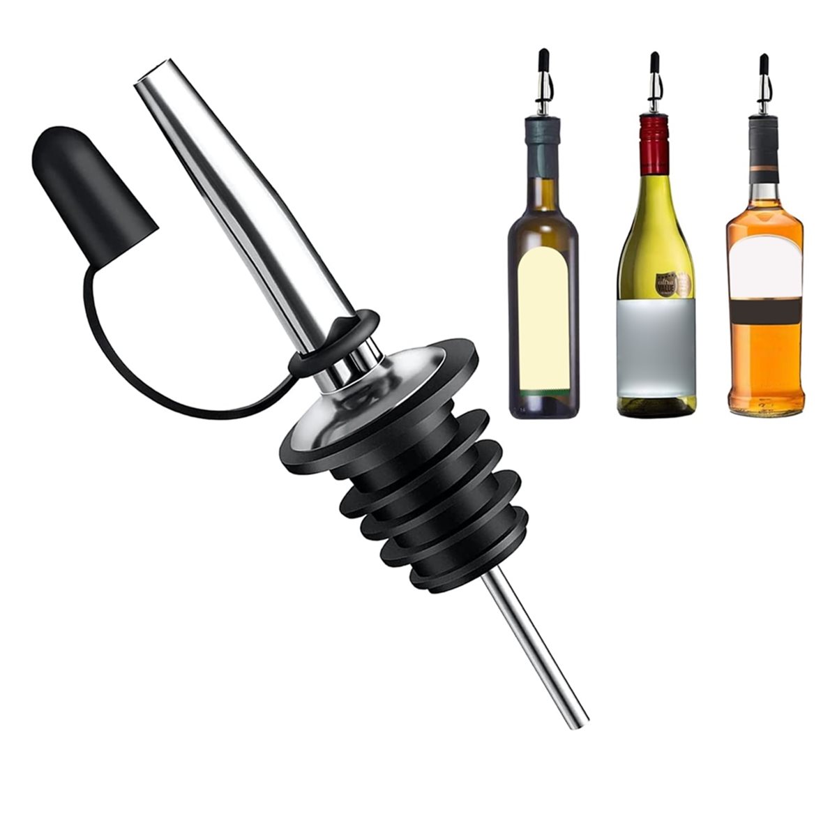 Набор из 24 нержавеющих носико – обзор и цена Speed Pourer Cap
