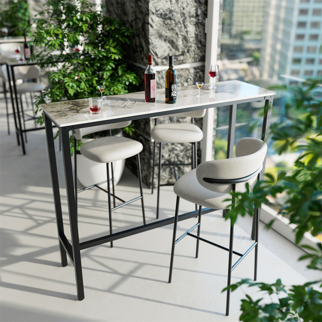 Стол-бар LUVODI черный с белой – обзор и цена Home Bar And Counter