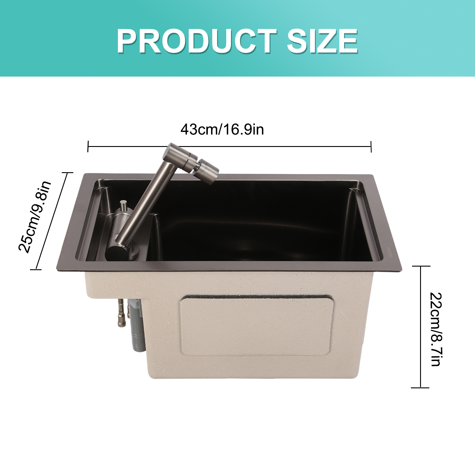 Кухонная мойка из нержавеющей  – обзор и цена Home Bar Sink