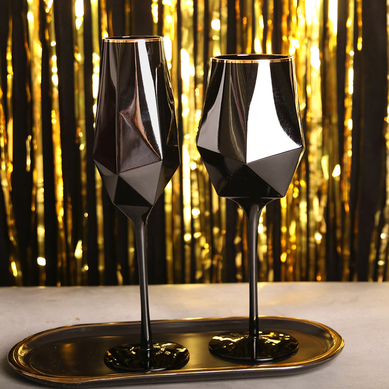 23-унций черный слепой дегуста – обзор и цена Highball Glass Set