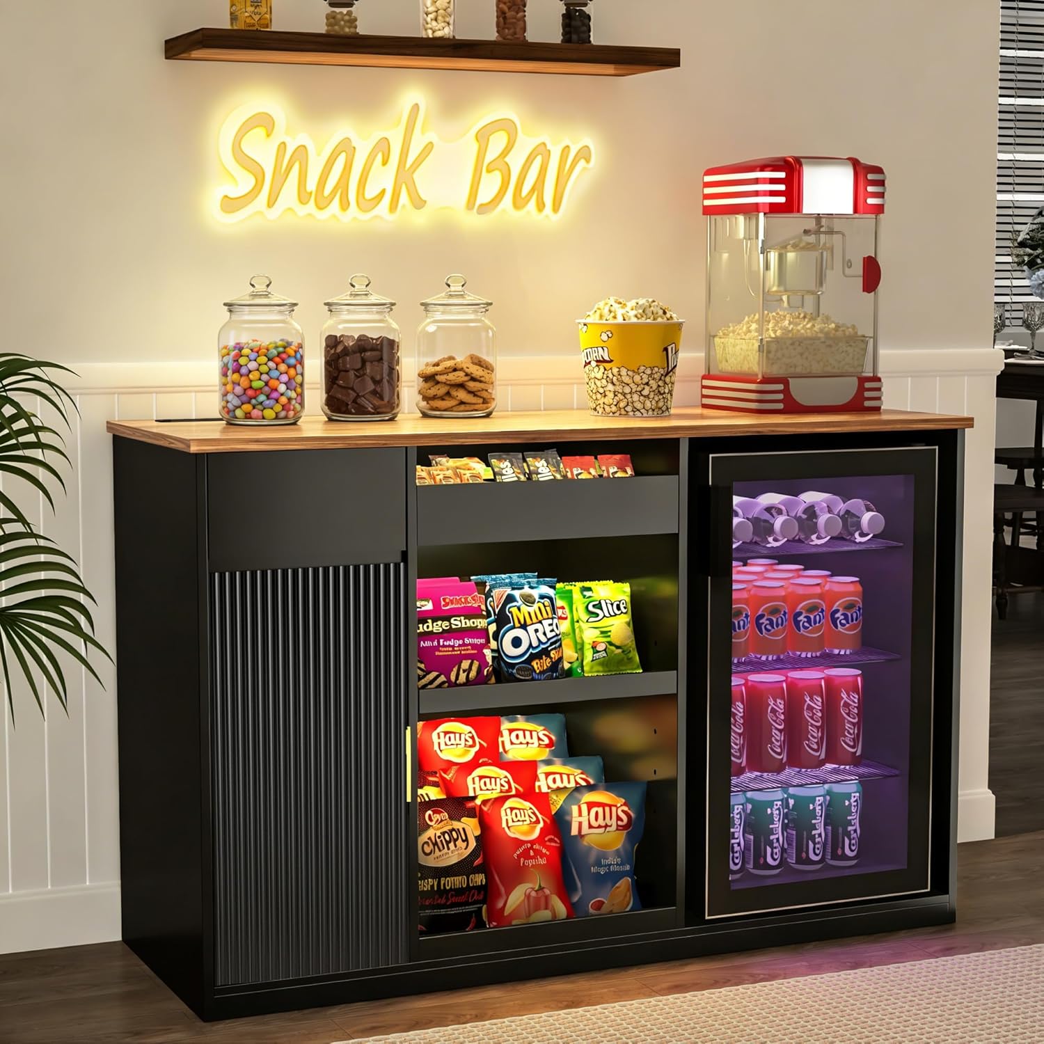Шкаф-витрина для закусок с хол – обзор и цена Home Bar Shelf