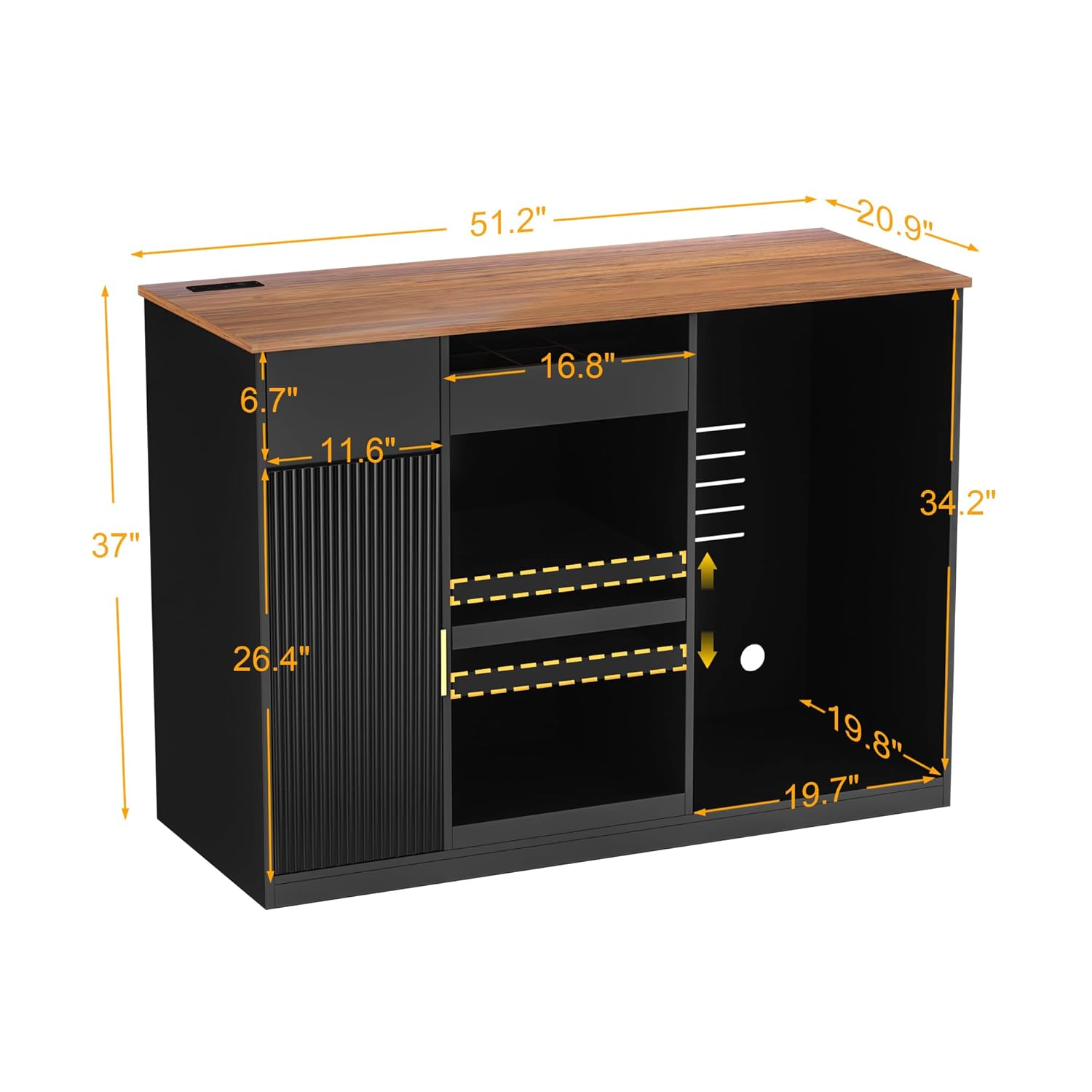 Шкаф-витрина для закусок с хол – обзор и цена Home Bar Shelf