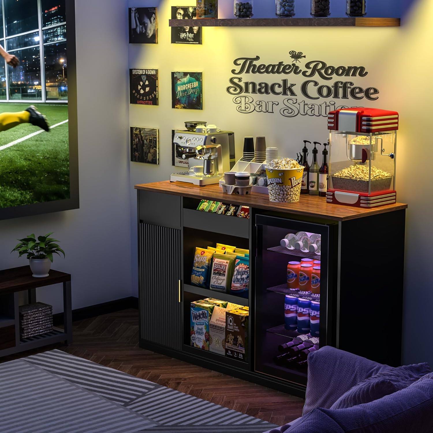 Шкаф-витрина для закусок с хол – обзор и цена Home Bar Shelf