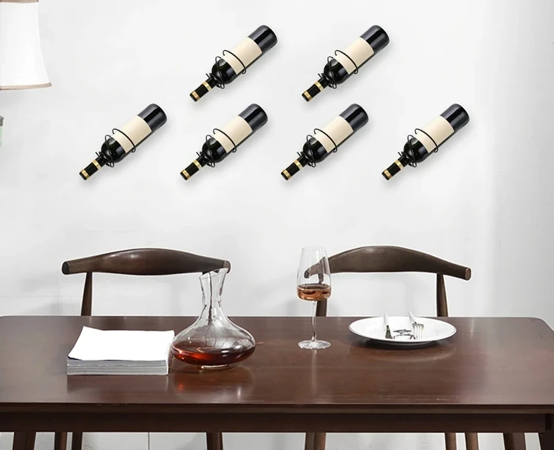 Набор из 6 настенных винных ст – обзор и цена Home Bar Stand