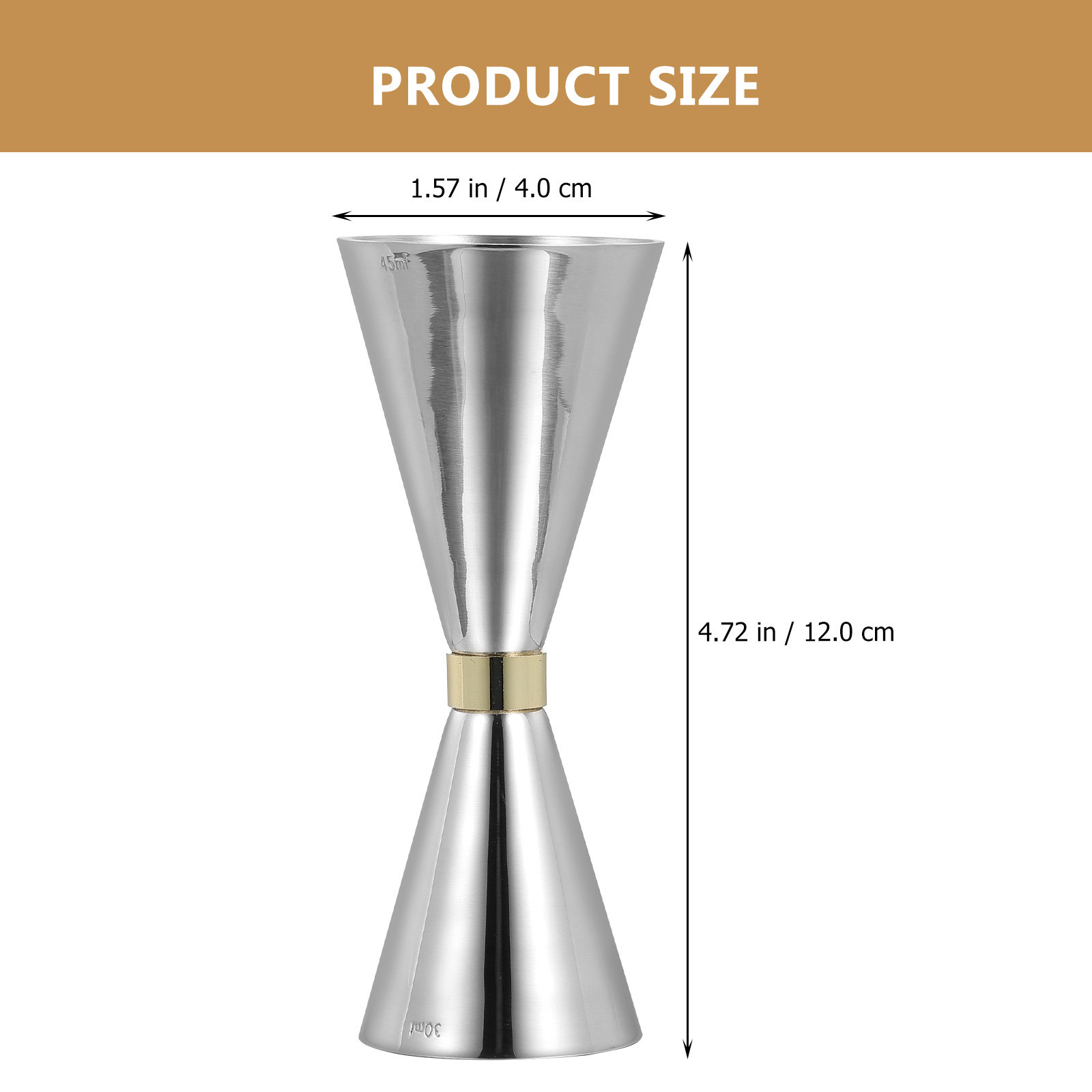 Эргономичный мерный джиггер из – обзор и цена Jigger Double Sided