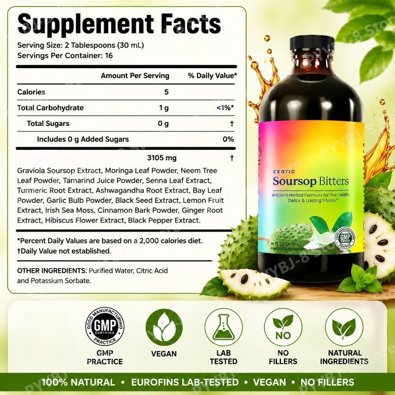 Жидкие капли Soursop Bitters 4 – обзор и цена Bitters Bottle Set