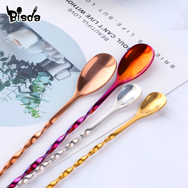Ложки для коктейльного бара с  – обзор и цена Bar Spoon Twisted